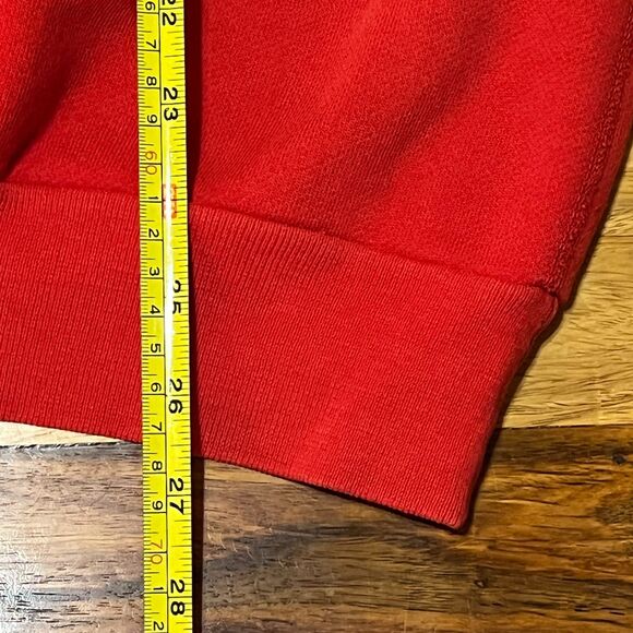 Vintage 80s Tiger Brand Muskoka Woods Sweatshirt Canada Red Graphic Men's Large - Picture 9 of 9